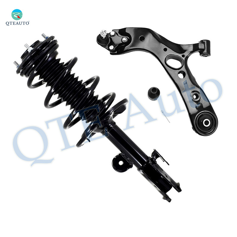Front Left Lower Control Arm Ball Joint-Quick Complete Strut-Coil Spring Assembly For 2015-2021 Lexus NX300H