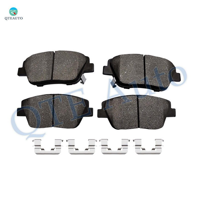 Front Ceramic Brake Pad Kit For 2011-2015 Hyundai Sonata