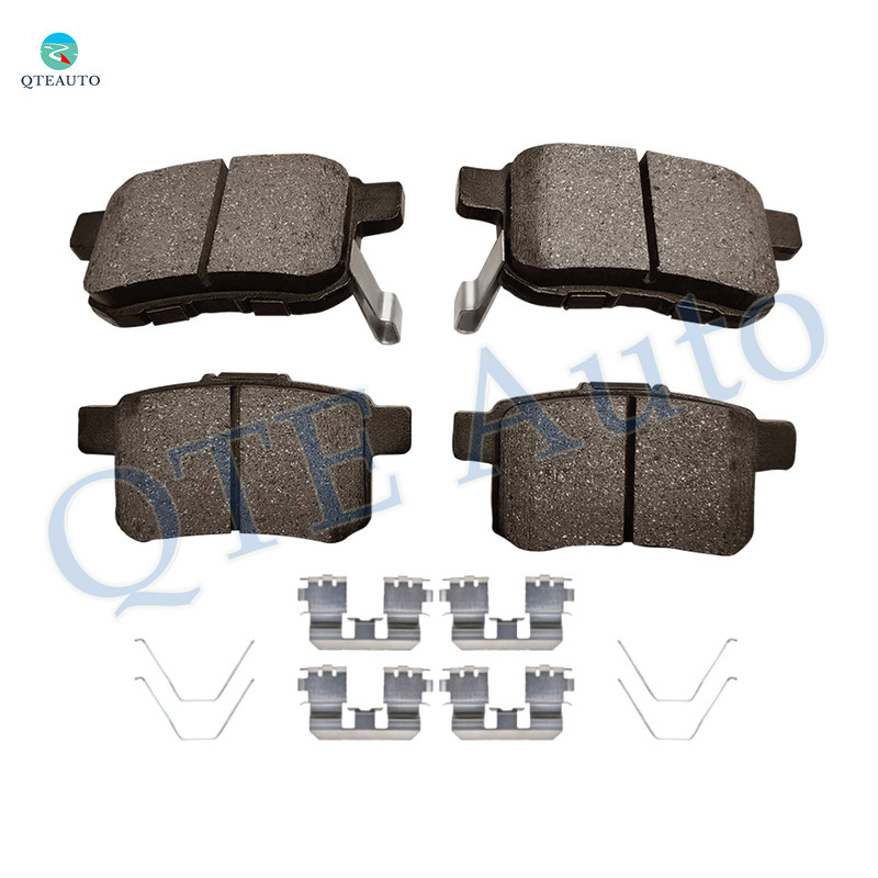 Rear Ceramic Brake Pad Kit For 2009-2014 Acura TSX