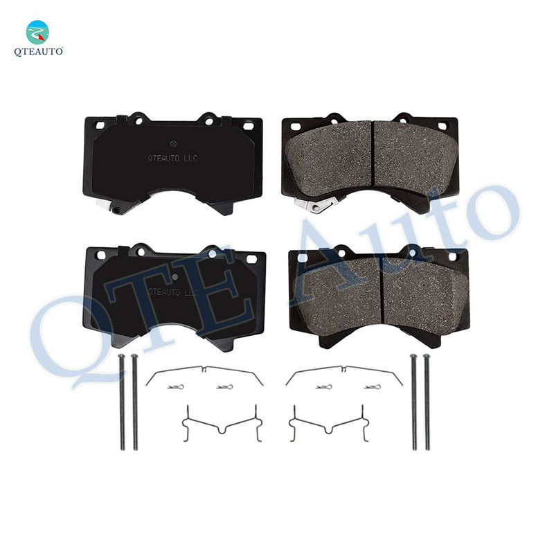 Front Ceramic Brake Pad Kit For 2008-2011 2013-2019 Lexus LX570 Base