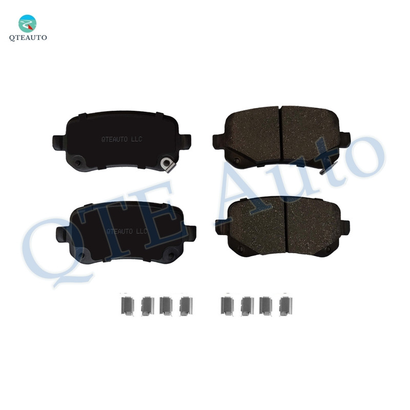 Rear Ceramic Brake Pad Kit For 2008-2011 Chrysler Town & Country