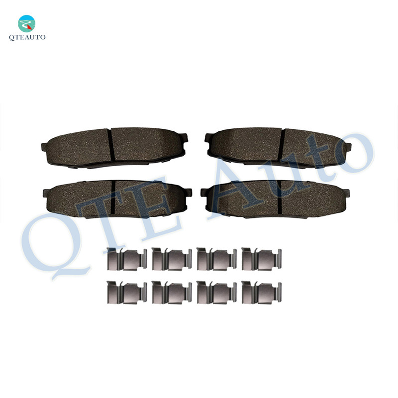 Rear Ceramic Brake Pad Kit For 2007-2021 Toyota Tundra