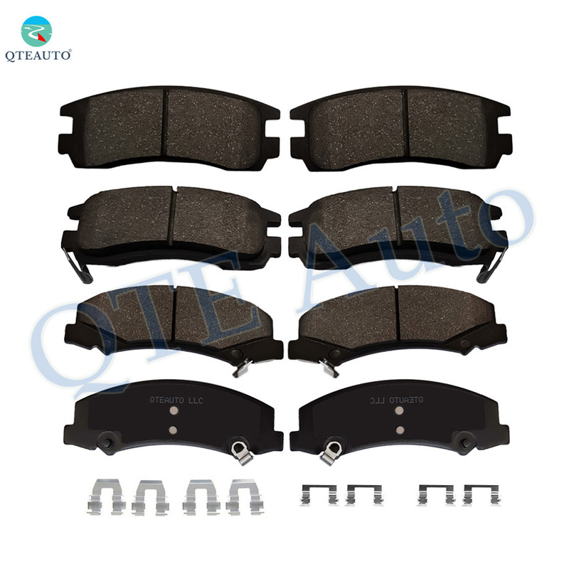 Set of 8 Front-Rear Ceramic Brake Pad Kit For 2006 2007 Chevrolet Monte Carlo