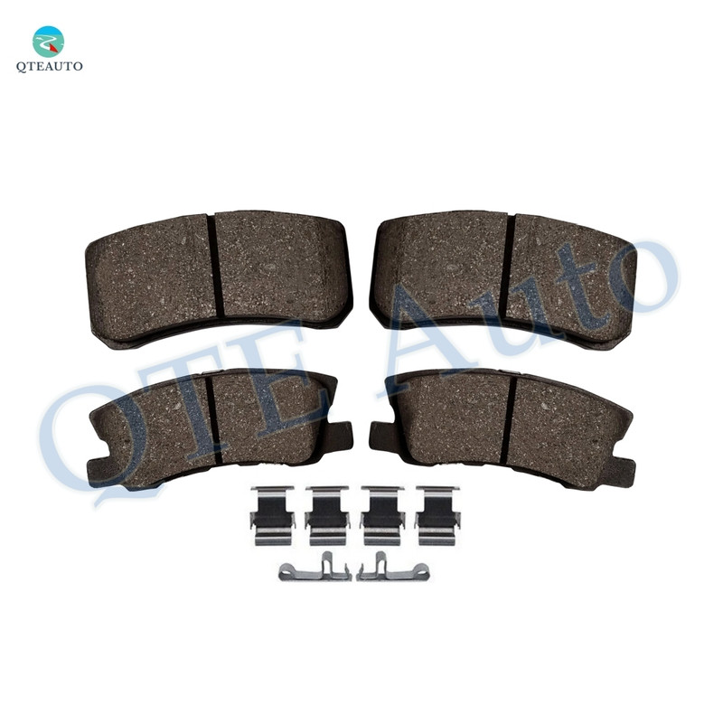 Rear Ceramic Brake Pad Kit For 2008-2014 Dodge Avenger with Brake Code BRG