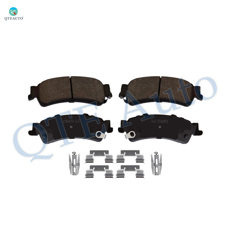 Rear Ceramic Brake Pad Kit For 2007 Chevrolet Silverado 1500 Classic Hybrid