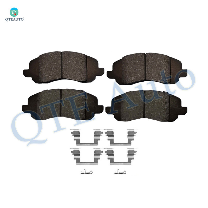Front Ceramic Brake Pad Kit For 2007 2010-2012 Mitsubishi Eclipse