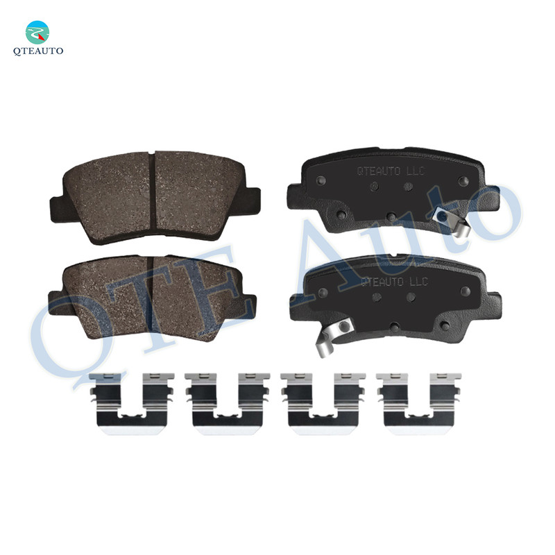 Rear Ceramic Brake Pad Kit For 2014-2016 2020 KIA Forte