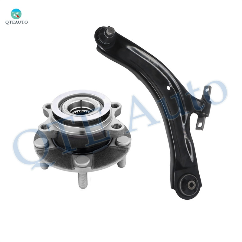 Front Left Lower Control Arm Ball Joint-Wheel Hub Bearing Assembly For 2008-2013 Nissan Rogue