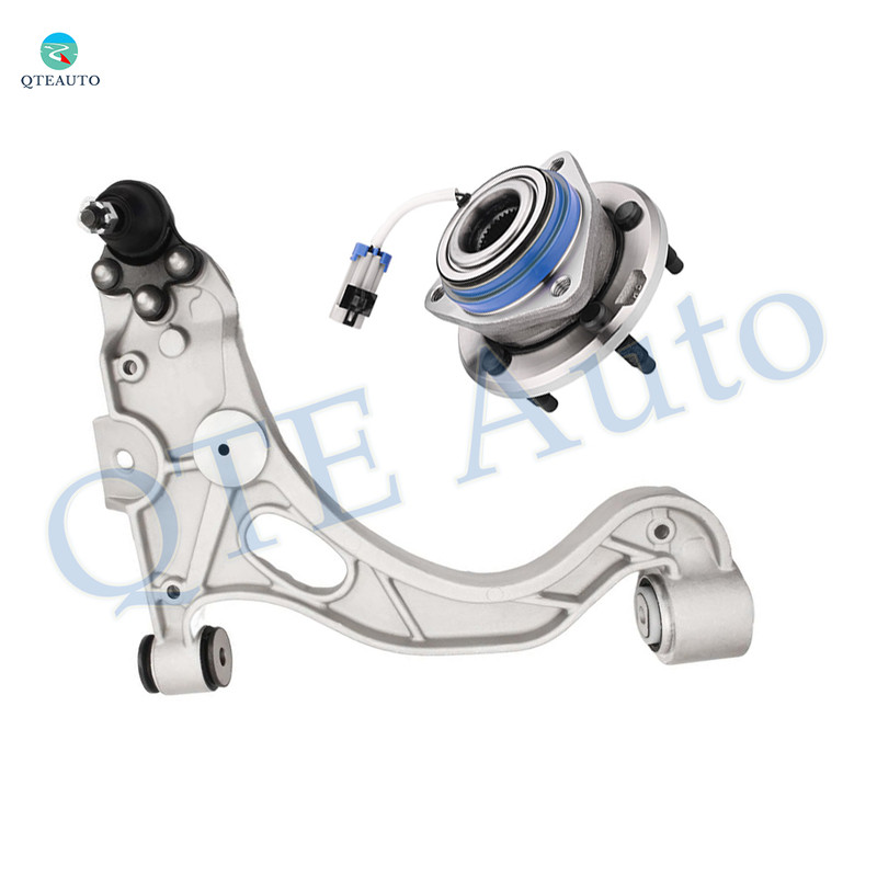 Front Left Lower Control Arm Ball Joint-Wheel Hub Bearing Assembly For 2000-2005 Cadillac Deville