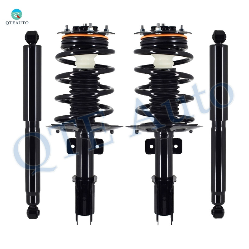 Set 4 Front Quick Complete Strut - Rear Shock For 2005 - 2009 Pontiac Montana