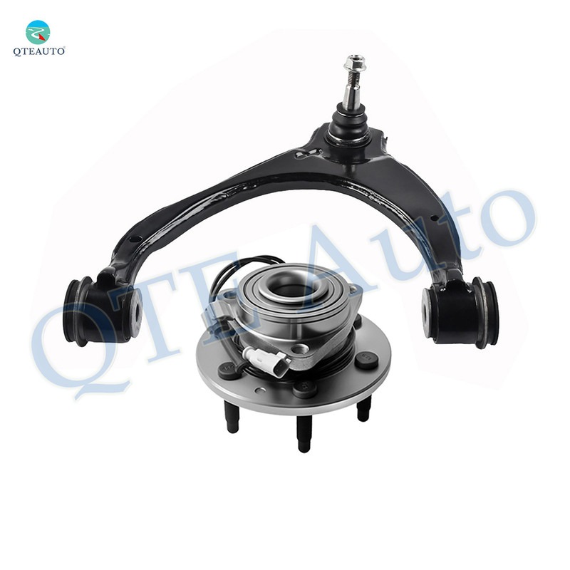 Front Left Upper Control Arm Ball Joint-Wheel Hub Bearing Assembly For 2014-2018 GMC Sierra 1500