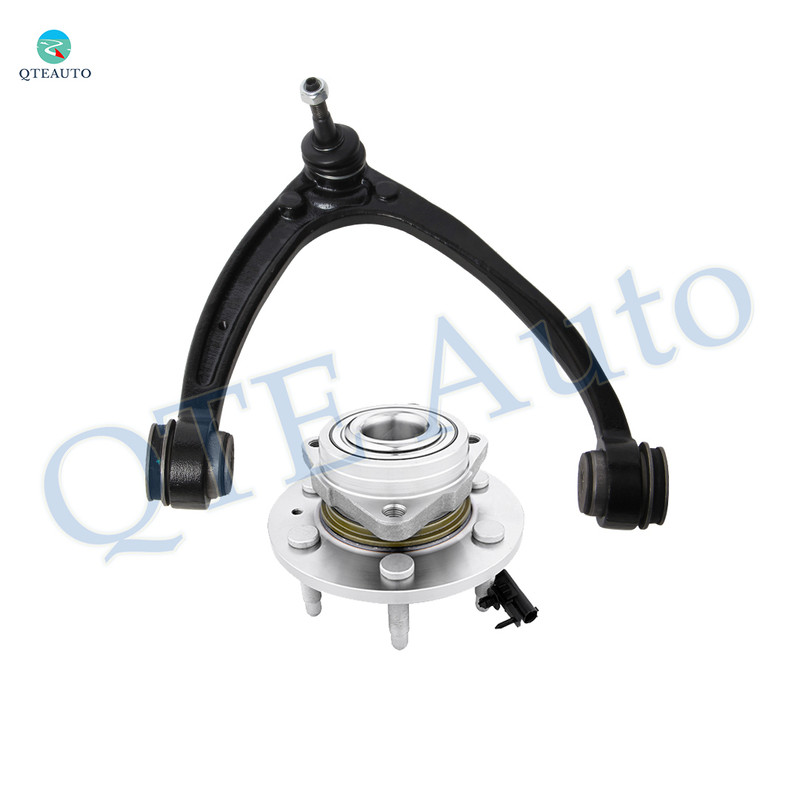 Front Right Upper Control Arm Ball Joint-Wheel Hub Bearing Assembly For 2007-2013 GMC Sierra 1500