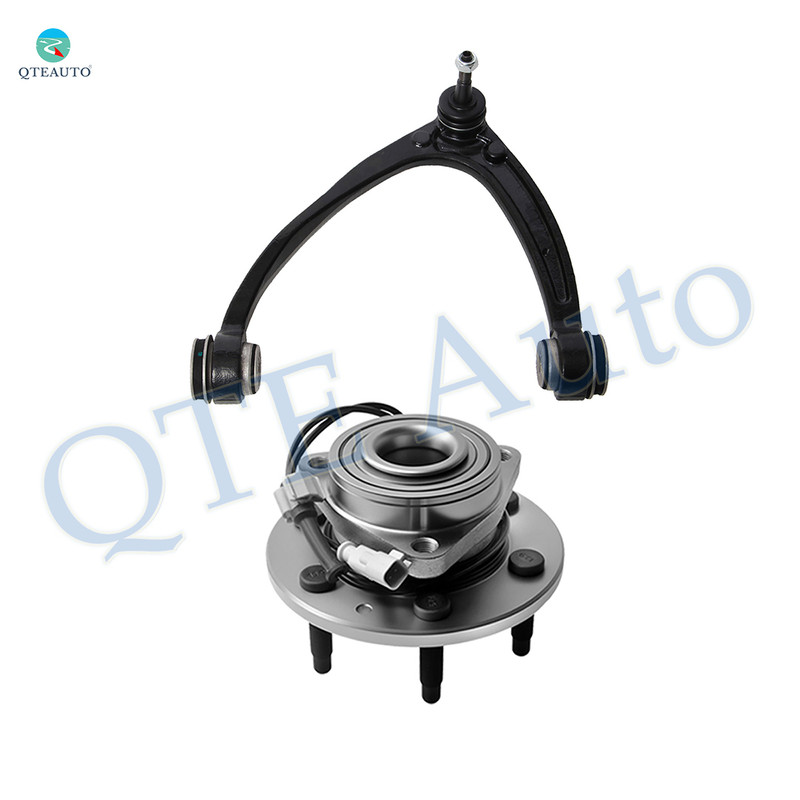 Front Left Upper Control Arm Ball Joint-Wheel Hub Bearing Assembly For 2014-2016 GMC Sierra 1500