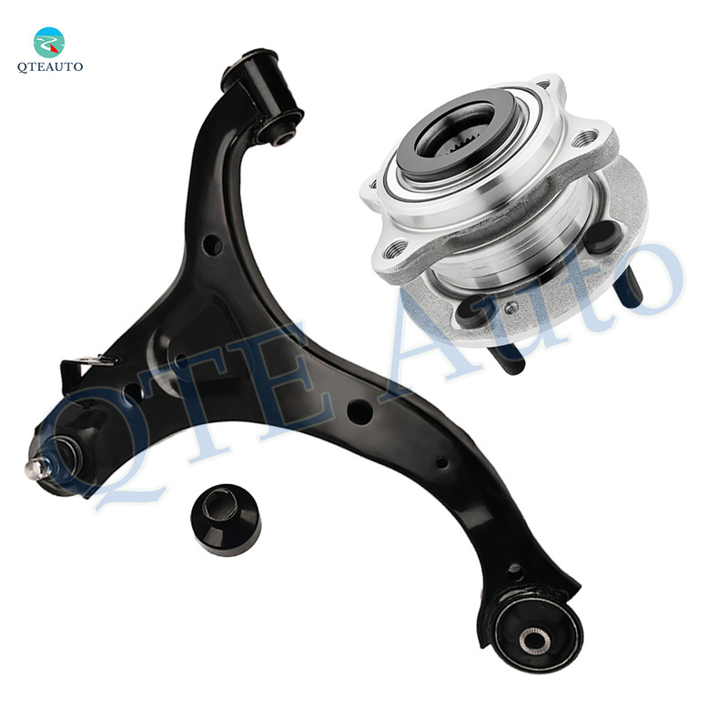 Front Right Lower Control Arm Ball Joint-Wheel Hub Bearing Assembly For 2007-2009 Hyundai Santa FE