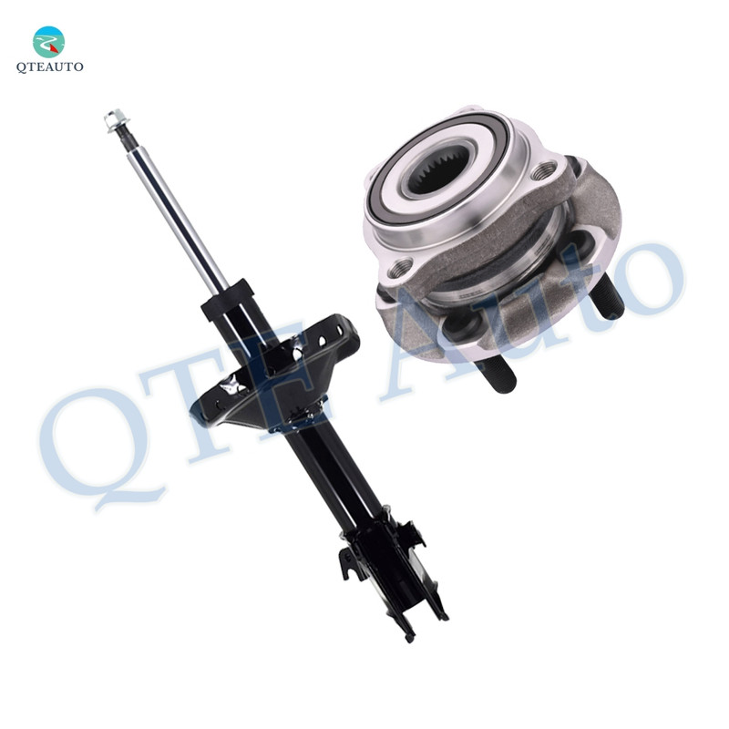 Front Right Suspension Strut Assembly-Wheel Hub Bearing Assembly For 2009 2010 Subaru Forester