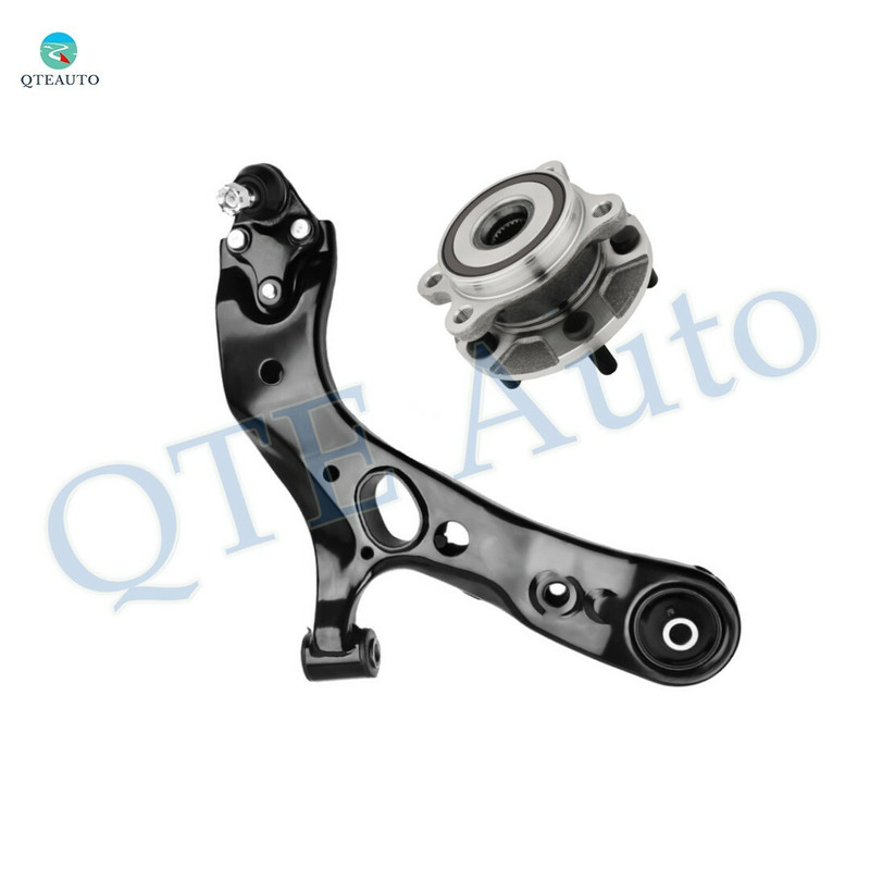 Front Left Lower Control Arm Ball Joint-Wheel Hub Bearing Assembly For 2006-2012 Toyota RAV4 L4