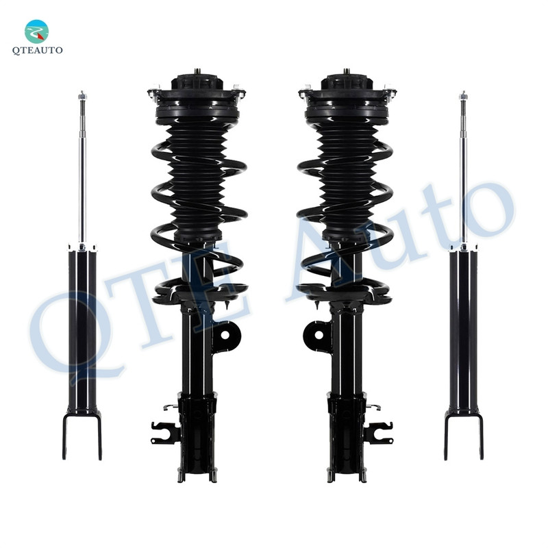 Set of 4 Front Quick Complete Strut-Coil Spring Assembly-Rear Shock Absorber For 2003-2007 Cadillac CTS