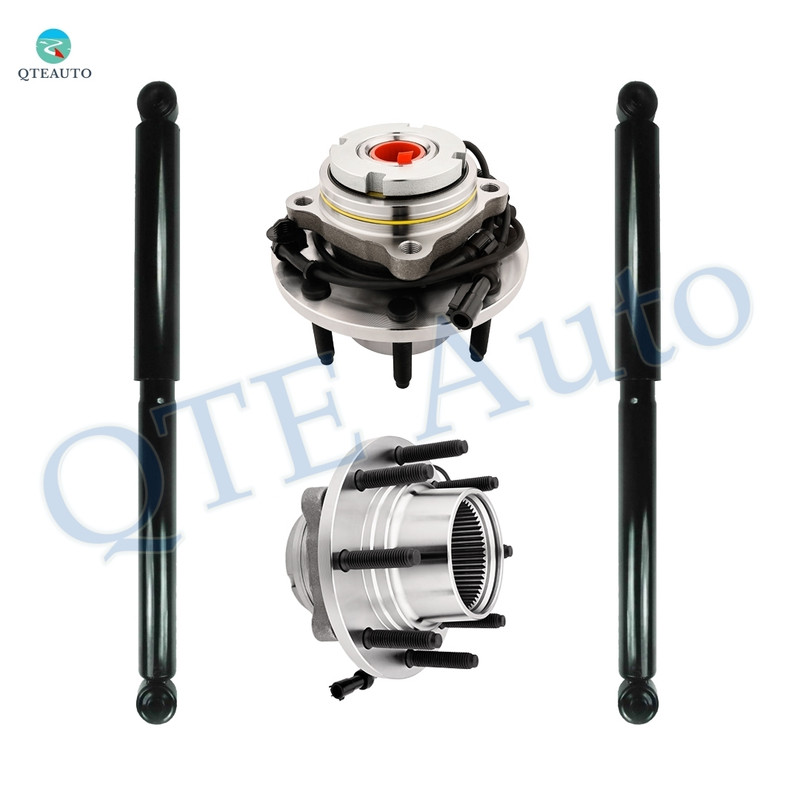 Set of 4 Front Shock Absorber-Wheel Hub Bearing Assembly For 2003 2004 Ford F-350 Super Duty High Performance Monotube Upgrade Set of 4 Front Shock Absorber-Wheel Hub Bearing Assembly For 2003 2004 Ford F-350 Super Duty High Performance Monotube Upgrade