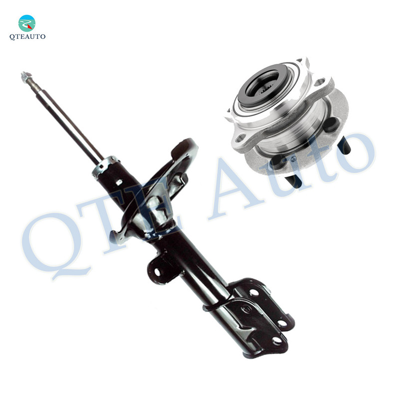Front Right Suspension Strut Assembly-Wheel Hub Bearing Assembly For 2007-2009 Hyundai Santa FE