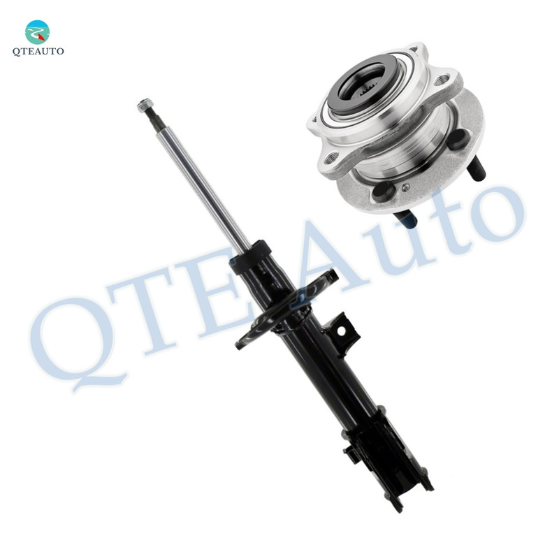 Front Left Suspension Strut Assembly-Wheel Hub Bearing Assembly For 2013 2014 Hyundai Santa FE Sport
