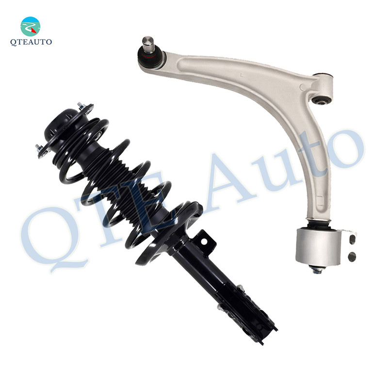 Front Left Lower Control Arm Ball Joint-Quick Complete Strut-Coil Spring Assembly For 2005-2010 Pontiac G6