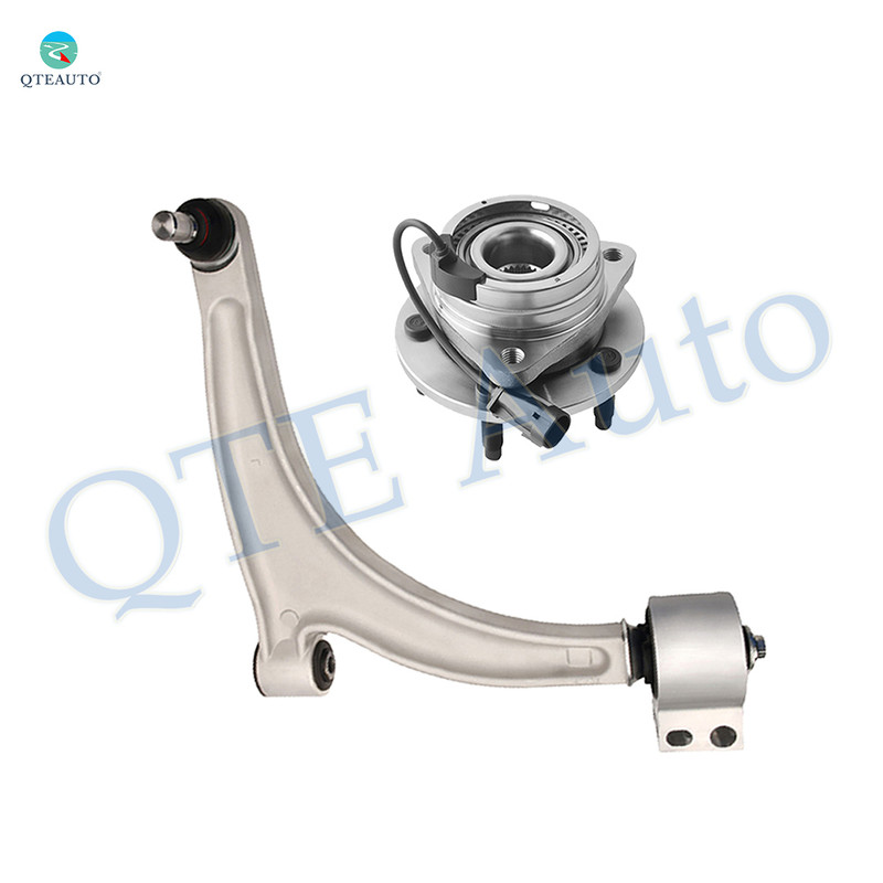 Front Left Lower Control Arm Ball Joint-Wheel Hub Bearing Assembly For 2005-2010 Pontiac G6