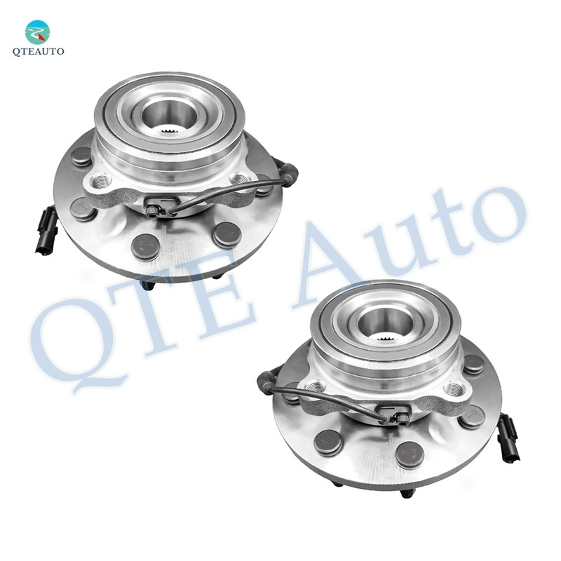 Pair of 2 Front Wheel Hub Bearing Assembly For 2006-2008 Dodge RAM 3500 4WD