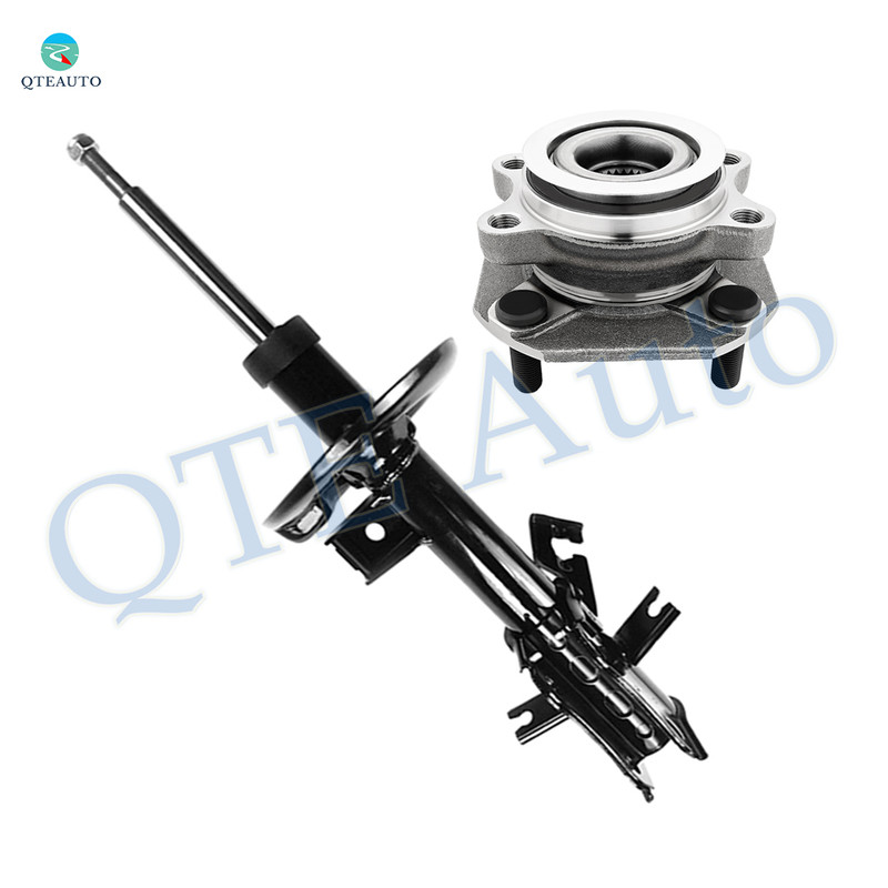 Front Right Suspension Strut Assembly-Wheel Hub Bearing Assembly For 2007-2012 Nissan Sentra L4