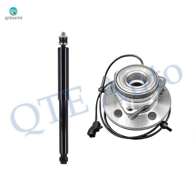 Front Shock Absorber-Wheel Hub Bearing Assembly For 2000 2001 Dodge RAM 1500 4-Wheel ABS
