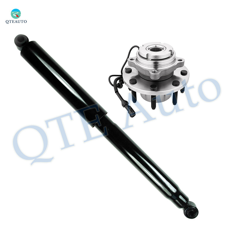 Front Shock Absorber-Wheel Hub Bearing Assembly For 2003 2004 Ford F-350 Super Duty 4WD w/ Single Rear Wheels Front Shock Absorber-Wheel Hub Bearing Assembly For 2003 2004 Ford F-350 Super Duty 4WD w/ Single Rear Wheels