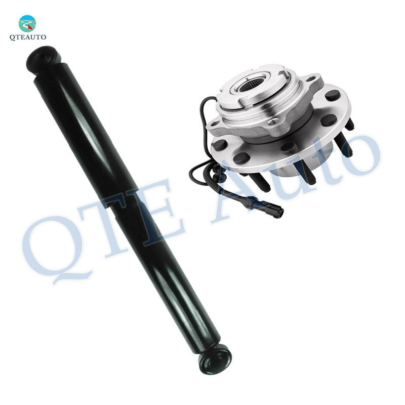 Front Shock Absorber-Wheel Hub Bearing Assembly For 2003 2004 Ford F-350 Super Duty 4WD Monotube Performance Upgrade 4WD Front Shock Absorber-Wheel Hub Bearing Assembly For 2003 2004 Ford F-350 Super Duty 4WD Monotube Performance Upgrade 4WD