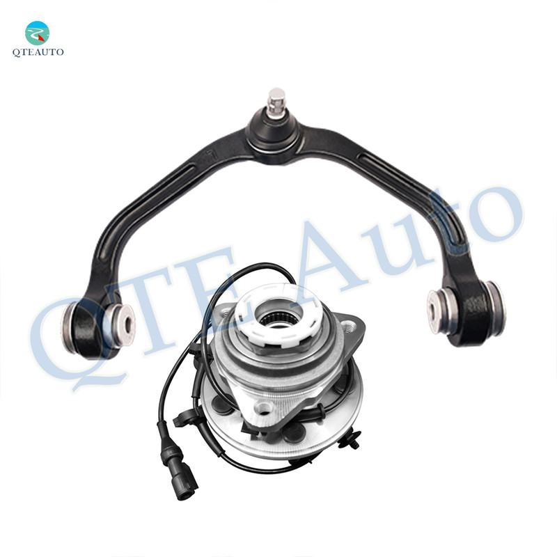 Front Left Upper Control Arm Ball Joint-Wheel Hub Bearing Assembly For 1998-2000 Ford Ranger Front Coil
