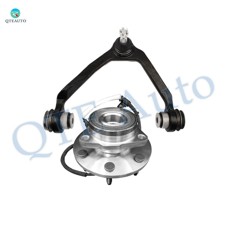 Front Right Upper Control Arm Ball Joint-Wheel Hub Bearing Assembly For 1997-1999 Ford F-250