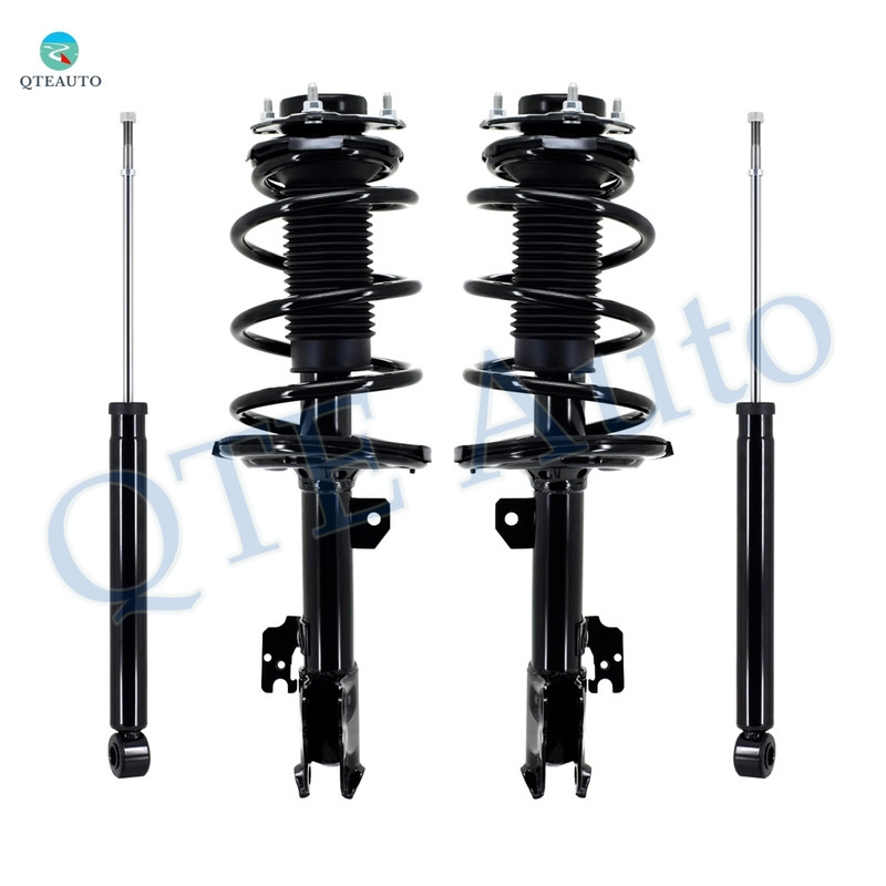 Front - Rear Quick Complete Strut-Shock For 2011-2012 Toyota Sienna 2.7L FWD