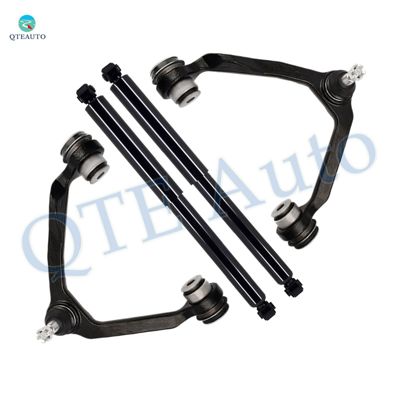 Set of 4 Front Upper Control Arm Ball Joint-Shock Absorber For 1997-2003 Ford F-150 Monotube Performance Upgrade
