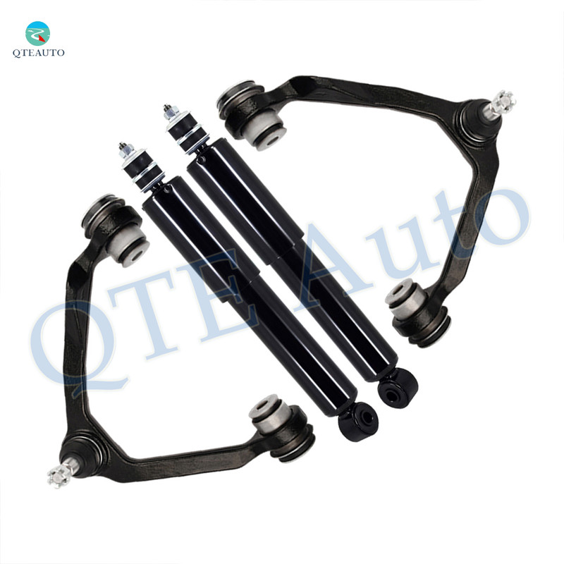 Set of 4 Front Upper Control Arm Ball Joint-Shock Absorber For 1997-2002 Ford Expedition High Performance Monotube Upgrade