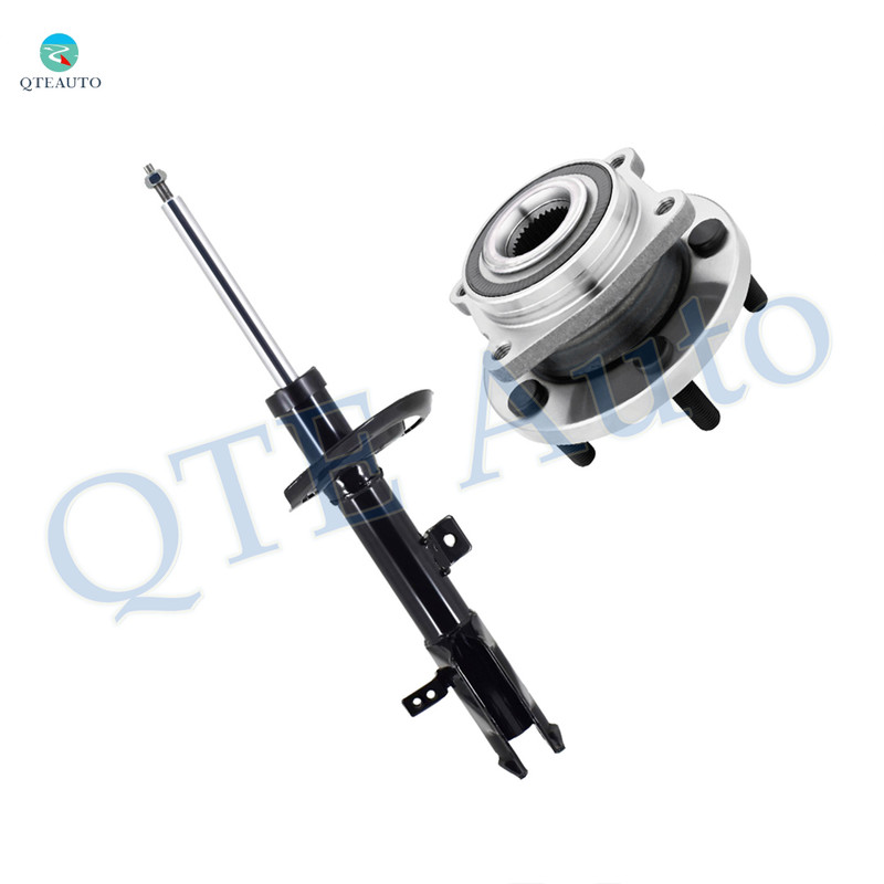 Front Left Suspension Strut Assembly-Wheel Hub Bearing Assembly For 2009 Dodge Caliber