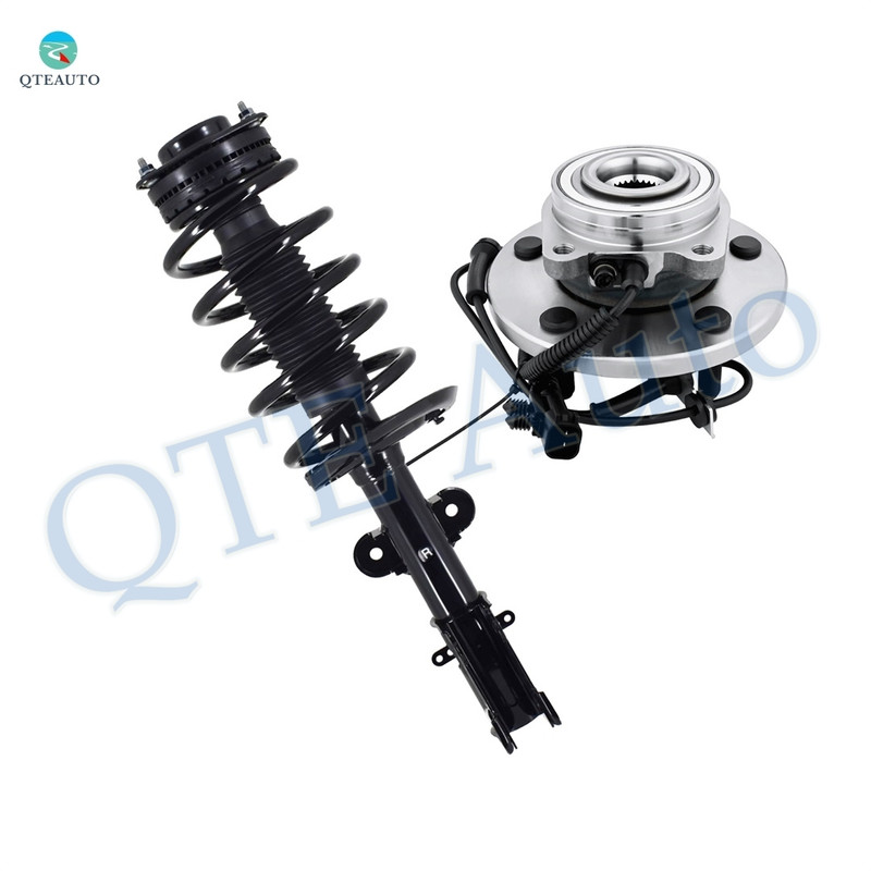 Front Right Quick Complete Strut-Coil Spring Assembly-Wheel Hub Bearing Assembly For 2011-2014 Volkswagen Routan