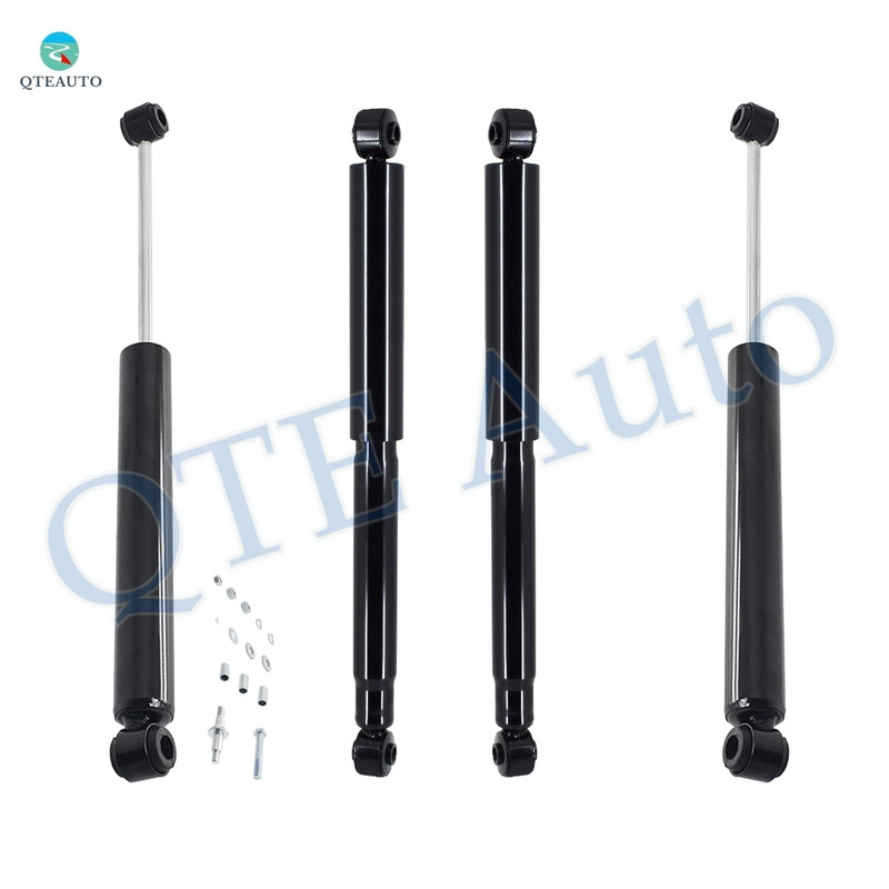 Set of 4 Front Steering Damper-Rear Shock Absorber For 1994-2001 Dodge RAM 1500