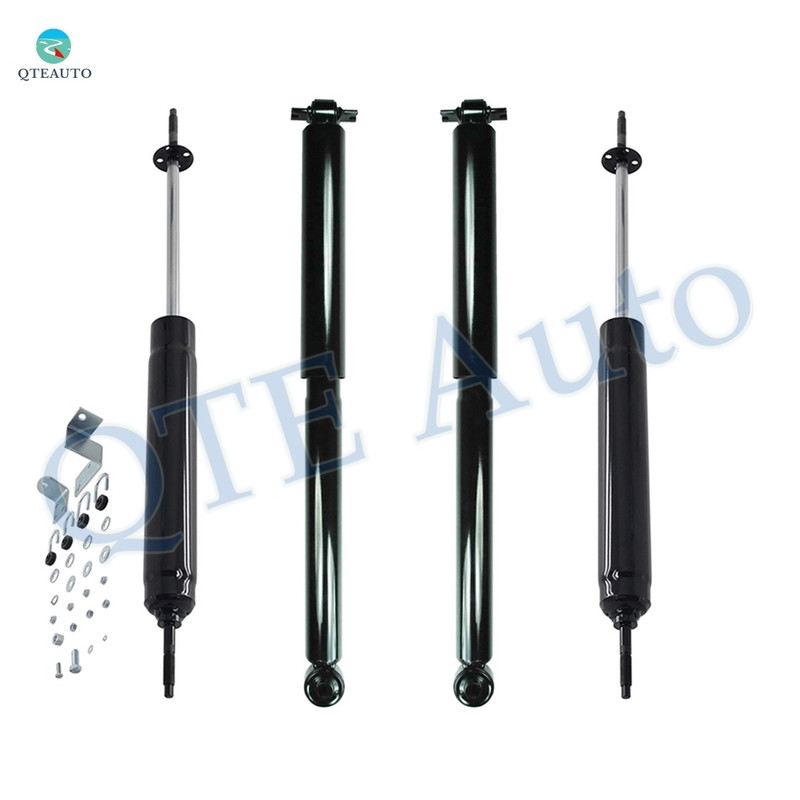 Set of 4 Front Steering Damper-Rear Shock Absorber For 1989-2000 Chevrolet K2500
