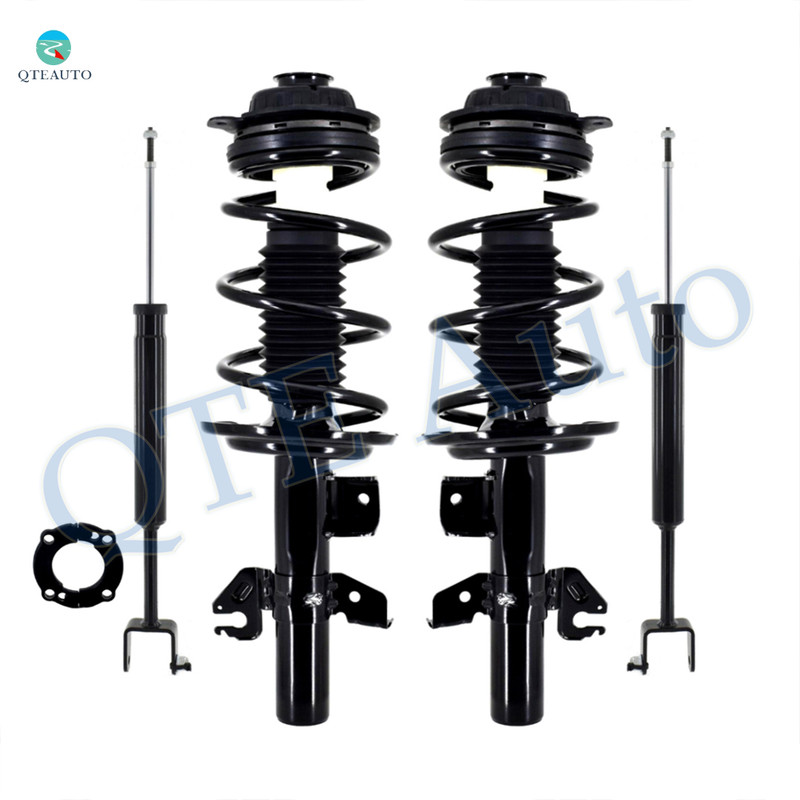 Front-Rear Set of 4 Quick Complete Strut-Shock For 2013-2016 Dodge Dart AT