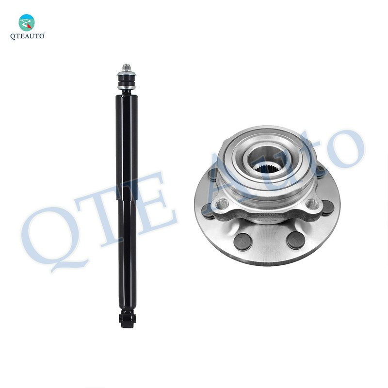 Front Wheel Hub Bearing Assembly-Shock Absorber For 2000 2001 Dodge RAM 2500 Exc. 8800 GVW