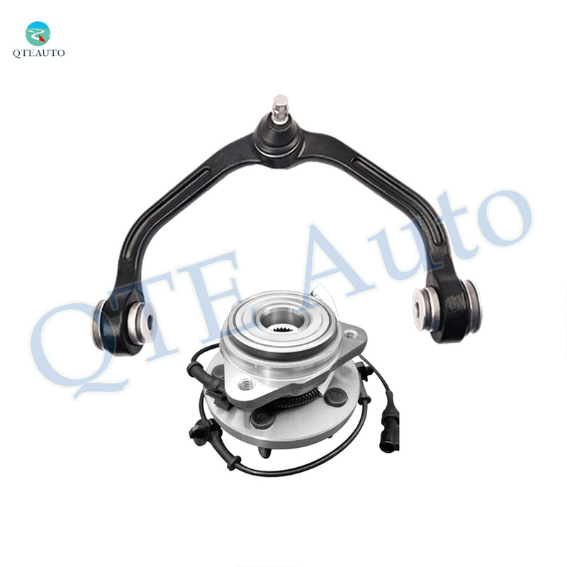 Front Left Upper Wheel Hub Bearing Assembly-Control Arm Ball Joint For 2003 2004 Mazda B4000 Front Coil