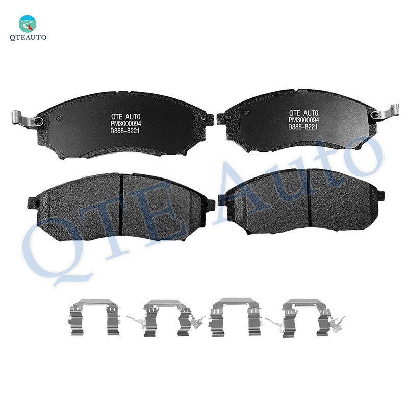 Front Ceramic Brake Pad Kit For 2008-2011 Infiniti EX35