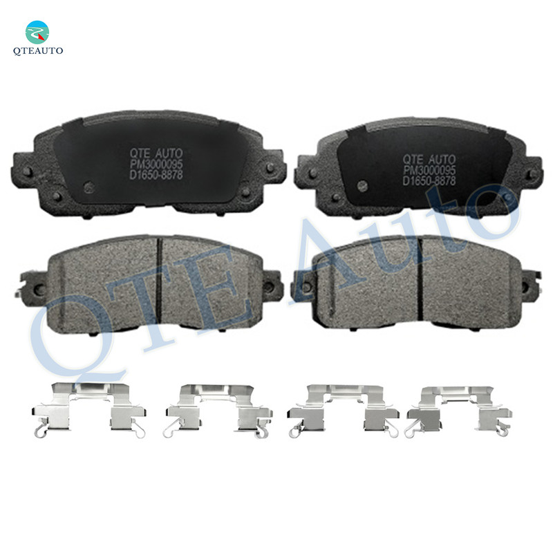 Front Ceramic Brake Pad Kit For 2013-2019 Nissan Altima