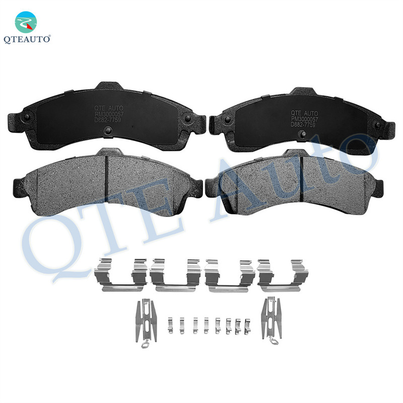 Front Ceramic Brake Pad Kit For 2003-2005 Isuzu Ascender