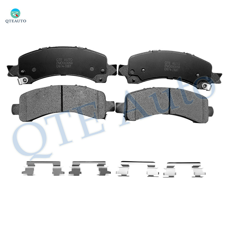 Rear Ceramic Brake Pad Kit For 2002-2006 Chevrolet Suburban 1500