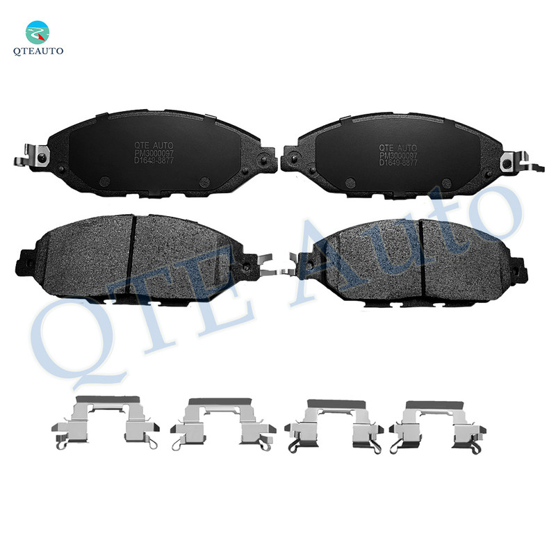 Front Ceramic Brake Pad Kit For 2015-2019 Nissan Murano