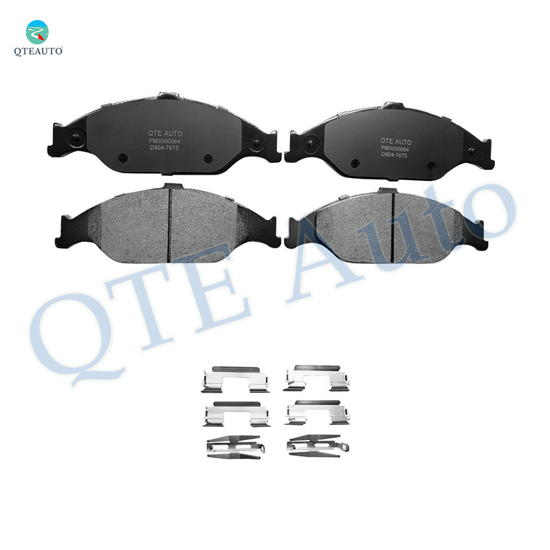 Front Ceramic Brake Pad Kit For 1999-2004 Ford Mustang