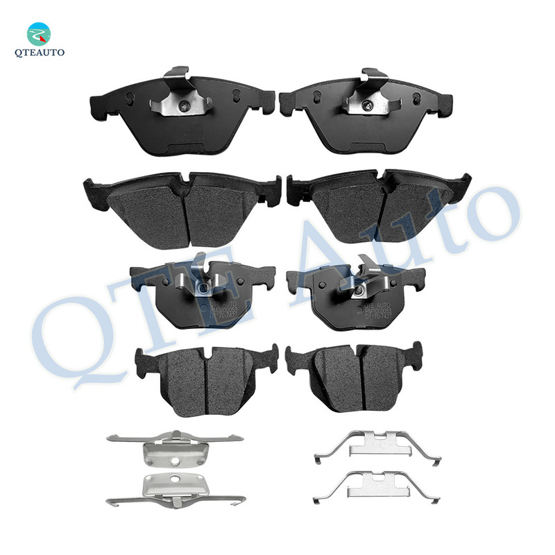 Set of 8 Front-Rear Ceramic Brake Pad Kit For 2009-2011 BMW 335D Base